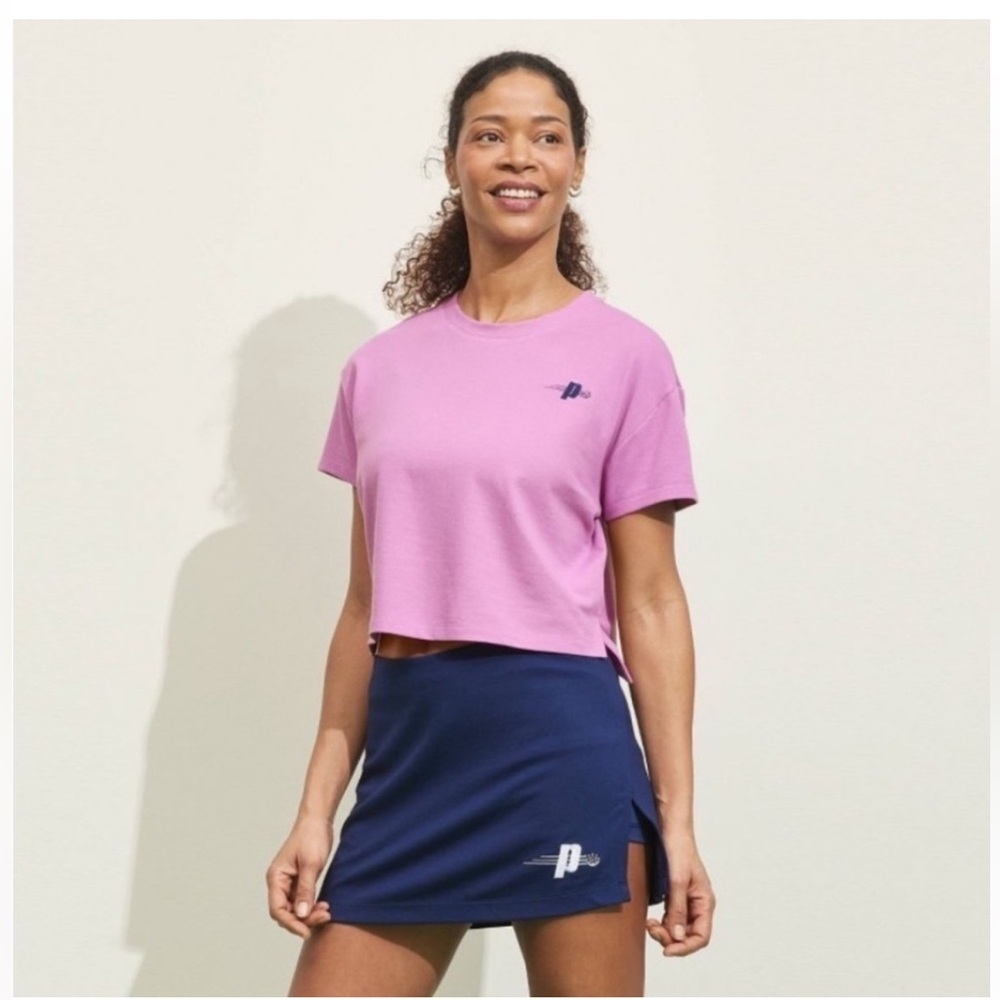 Prince Pickleball X Target Short Sleeve Cropped T-Shirt NEW!
